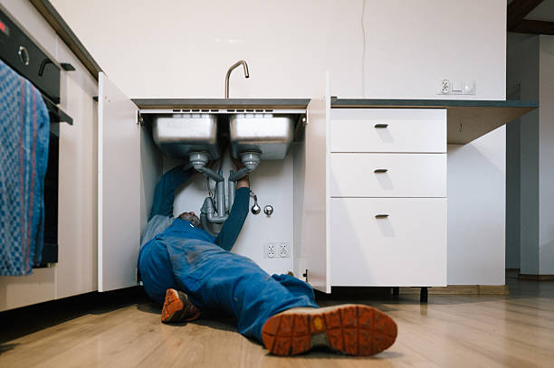 Professional Drain Cleaning technician working in Fulton, CA